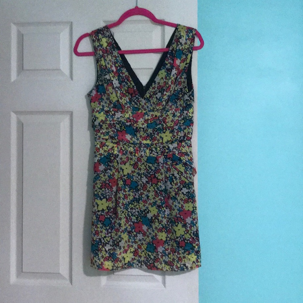 BCBG Generation Floral Cocktail Dress